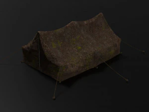 camp tent 3D Model