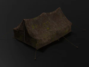 camp tent 3D Model