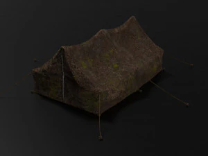 camp tent 3D Model