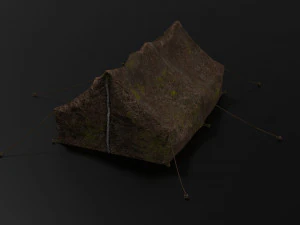camp tent 3D Model