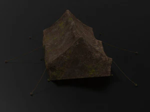 camp tent 3D Model