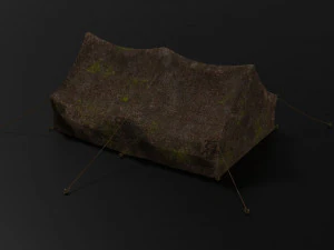 camp tent 3D Model
