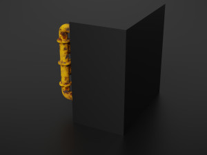old pipes Model 3D
