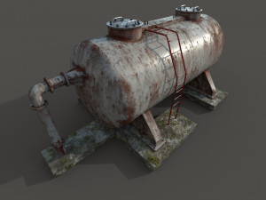 oil tank 3Dモデル
