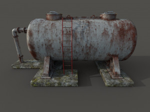 oil tank 3D Model