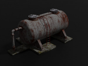 oil tank 3D Model