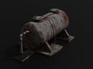oil tank 3D Model