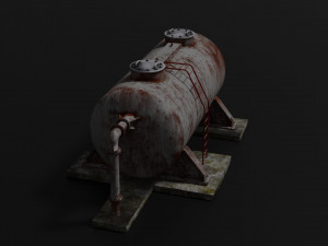 oil tank 3D Model