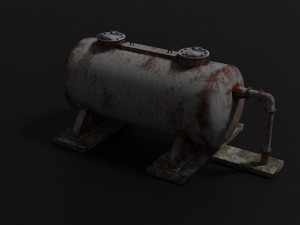 oil tank 3D Model