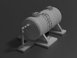 oil tank 3D Model