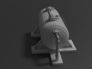 oil tank 3D Model