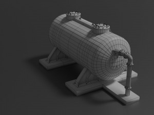 oil tank 3D Model