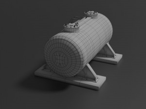 oil tank 3D Model