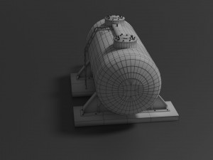oil tank 3D Model
