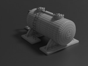 oil tank 3D Model