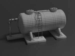 oil tank 3D Model