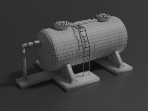 oil tank 3D Model