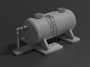 oil tank 3D Model