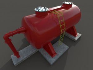 oil tank 3D Model