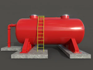 oil tank 3D Model