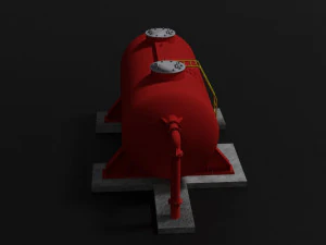 oil tank 3D Model