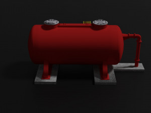 oil tank 3D मॉडल