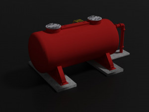 oil tank 3D मॉडल