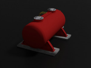 oil tank 3D मॉडल