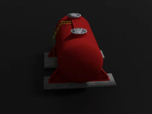 oil tank 3D Model