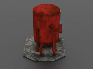 oil tank 3D Model