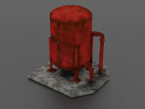 oil tank 3D Model