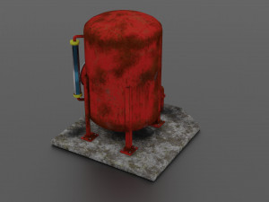 oil tank 3D मॉडल