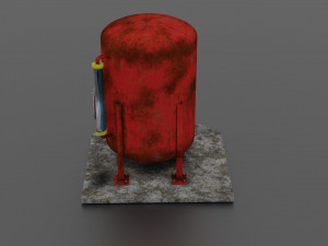 oil tank 3D मॉडल
