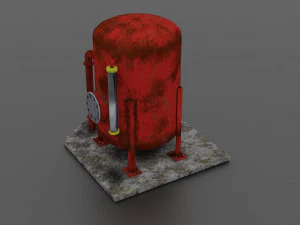 oil tank 3D Model