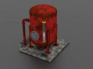 oil tank 3D Model