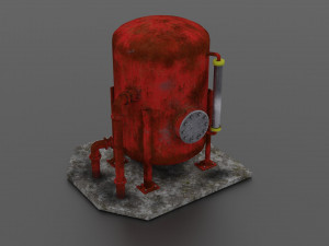oil tank 3D मॉडल