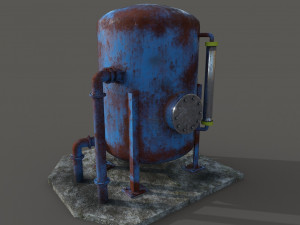 oil tank 3D Model