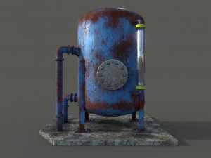 oil tank 3D Model
