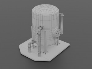 oil tank 3D Model