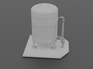 oil tank 3D Model