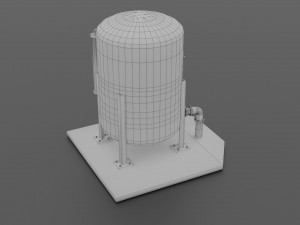 oil tank 3D Model