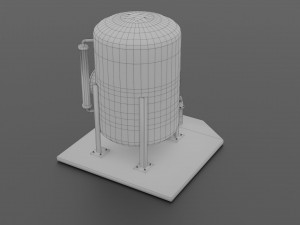 oil tank 3D Model