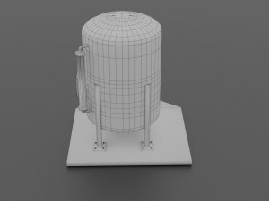 oil tank 3D Model