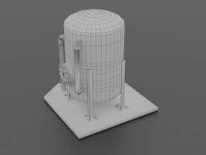 oil tank 3D Model