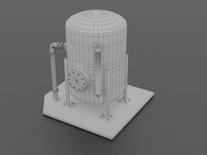 oil tank 3D Model
