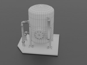 oil tank 3D Model