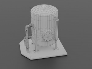 oil tank 3D Model