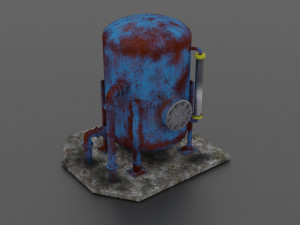 oil tank 3D Model