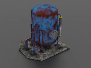 oil tank 3D Model