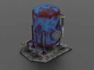 oil tank 3D Model